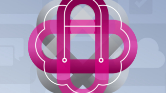 This image is a vector file representing an app cloud technology.